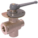 Parker Legris LE-0438 12 21 12 21 1/2"BSPf X 12mm OD Ball Valve Ni Plated