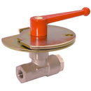 Parker Legris LE-0439 07 13 07 13 1/4"BSPf X 7mm OD Ball Valve Ni Plated