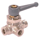 Parker Legris LE-0452 04 10 04 10 1/8"BSPf X 4mm OD Ball Valve Ni Plated