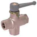 Parker Legris LE-0482 09 17 09 17 3/8"BSPf X 9mm OD Ball Valve Ni Plated