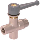 Parker Legris LE-0483 06 13 06 13 1/4"BSPf X 6mm OD Ball Valve Ni Plated