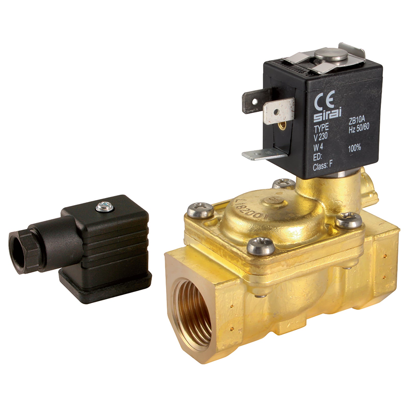 Sirai L180B48-112-24 - 1.1/2" 2/2 N/C Solenoid Valve 24V Dc