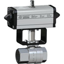 1.1/4"BSP DOUBLE ACTING BALL VALVE ST/ST; D400H007 product image by Omal