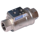 1" BSP SINGLE ACT NC AXIAL FLOW VALVE; VNC20006 product image by Omal