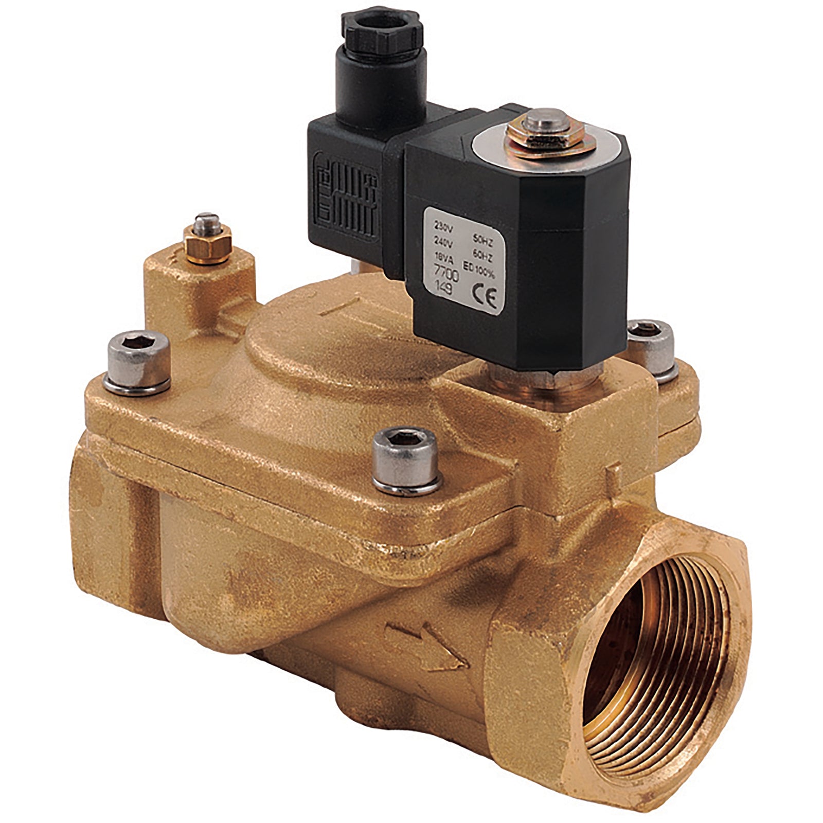 M&M F280-2-230 - 2" N/O 2/2 Solenoid Valve 230V 50Hz