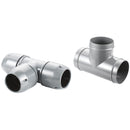 AIRpipe 2014 6005 00 6005 00 67mm Equal Tee Lugged Connector