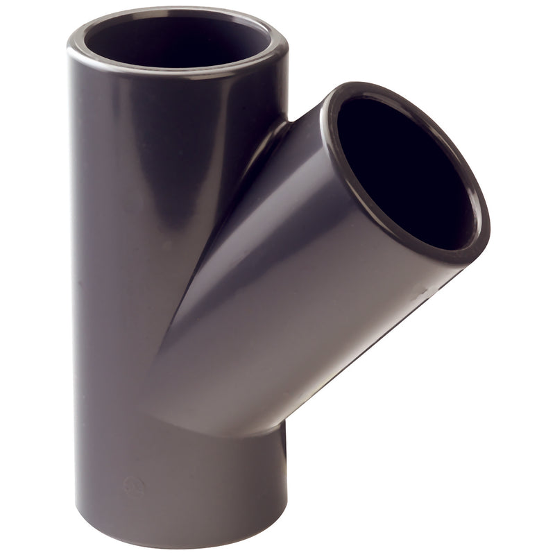 25MM UPVC 45 TEE; TY-25-UPVC product image by Comer