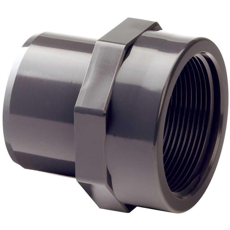 75MM OD X 21/2" UPVC FEMALE BSP; FTA-75-212-UPVC product image by Comer