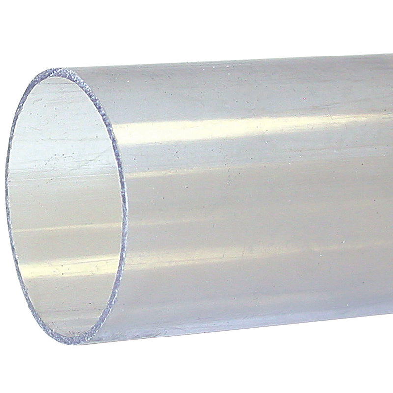 90MM OD X 1.8MM CLEAR UPVC PIPE 5M; CUPVC/TUBE-9018 product image by Comer
