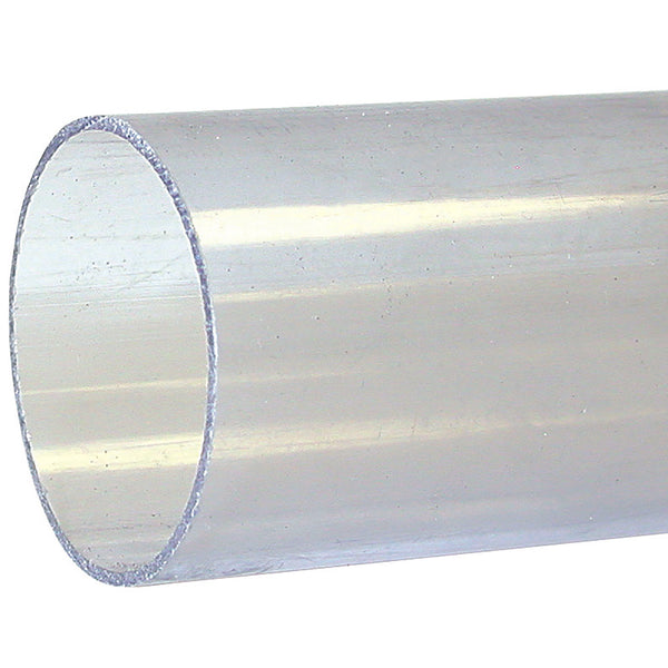 75MM OD X 1.8MM CLEAR UPVC PIPE 5M; CUPVC/TUBE-7518 product image by Comer