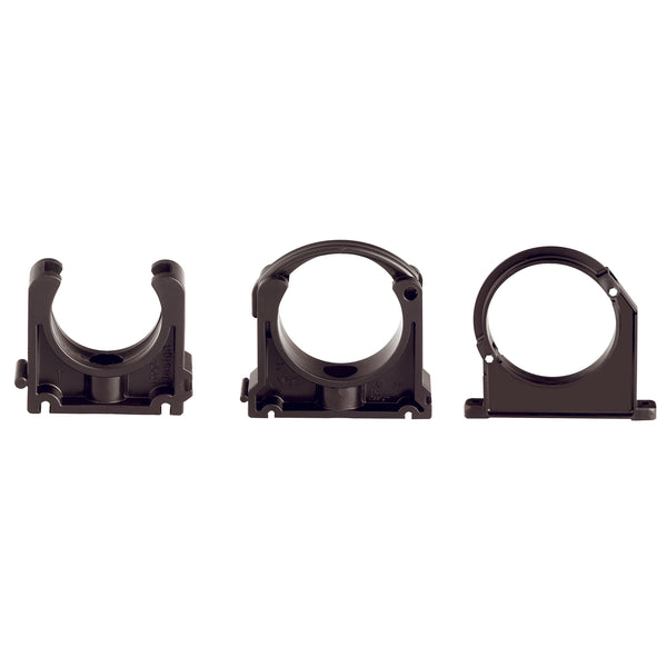 25MM BLACK PP INDUSTRAIGHTIAL PIPE CLIP; PPCLIP-25 product image by Comer