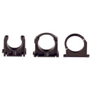 160MM BLACK PP IND PIPE CLAMP 2 BOLTS; PPCLIP-160 product image by Comer