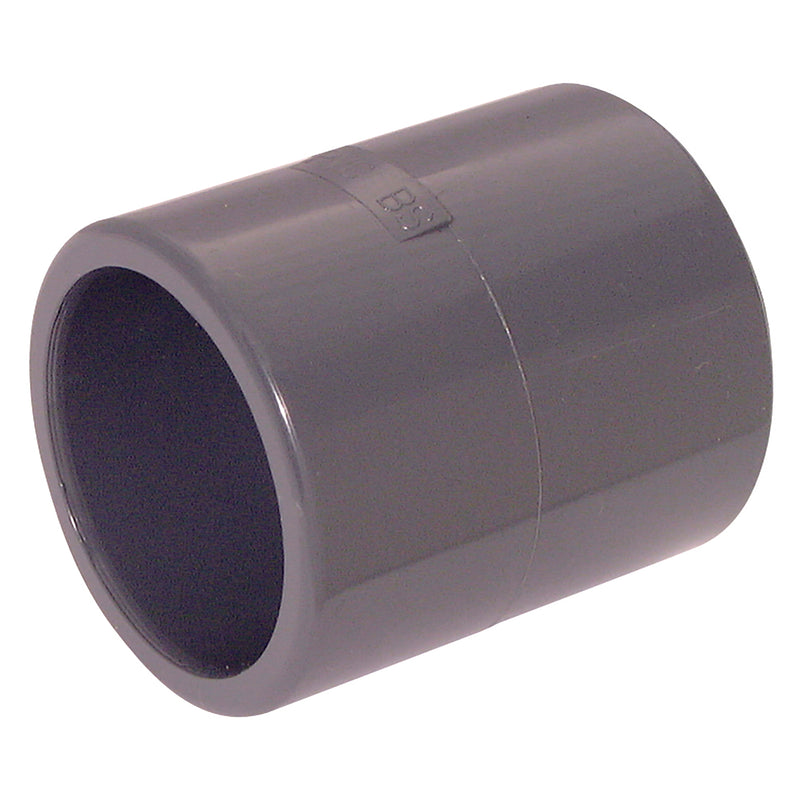 1.1/4" ID SOLVENT EQUALSOCKET UPVC DGREY; SO13-114-UPVC product image by Comer