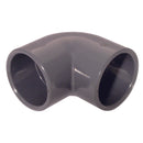 1/2" ID SOLVENT ELBOW 90DEG UPVC DGREY; EL53-12-UPVC product image by Comer