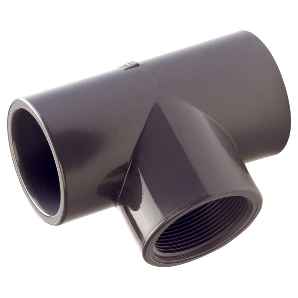 2" BSPP BRANCH TEE X 2" ID; PVTP2 product image by Comer