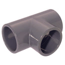 1.1/2" ID SOLVENT EQUAL 90TEE ABS LGREY; TE43-112-ABS product image by Comer