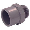 1.1/4"ID X 1.1/2"OD X 1.1/4"BSP UPVCMALE; AD32-9-UPVC product image by Comer