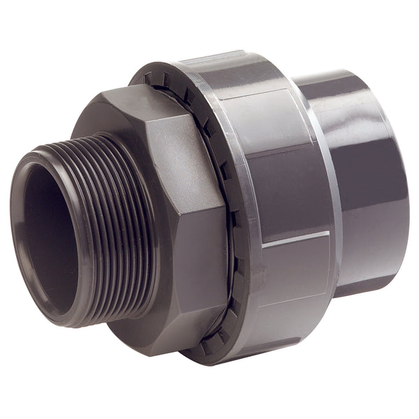 1.1/2" BSPP MALE X 1.1/2" ID PVC; PVUPM112 product image by Comer