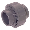 3/4" ID UPVC SPLIT UNION DGREY; UN83-34-UPVC product image by Comer