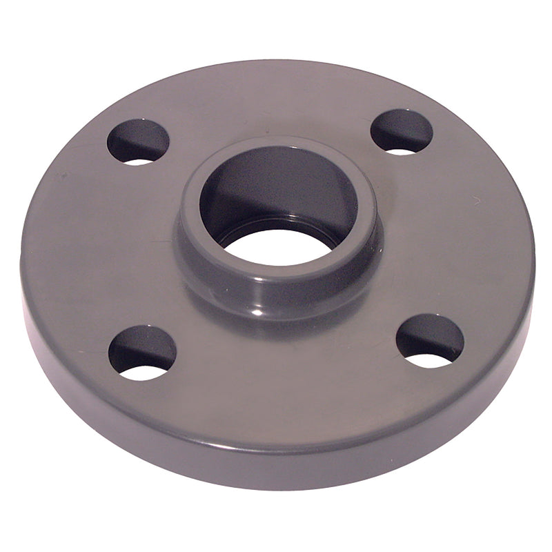 3" ID UPVC FLANGE F/FACE TABLE E; FF30-3-UPVC product image by Comer