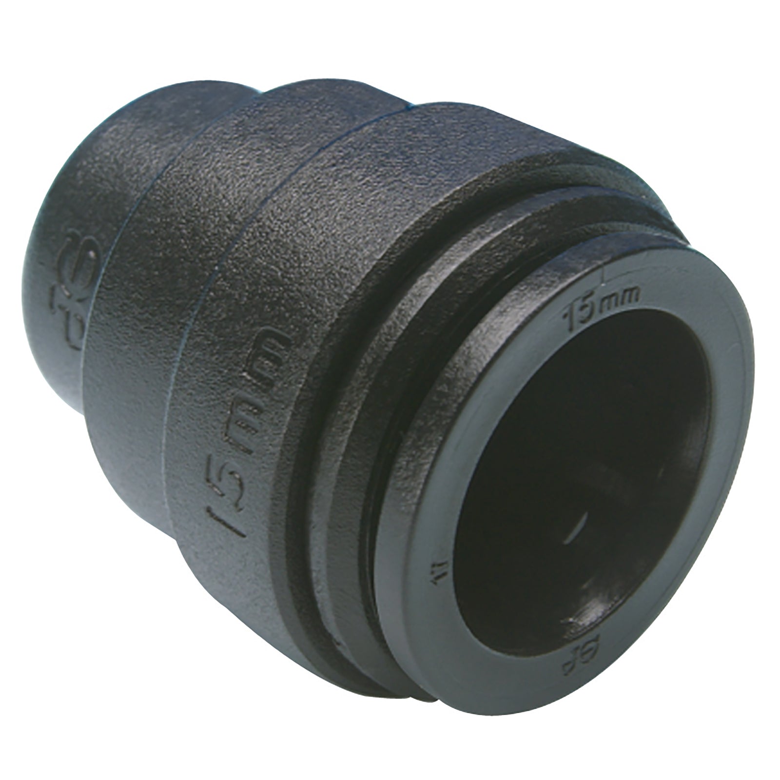 John Guest PM4622E - 22mm End Stop Black