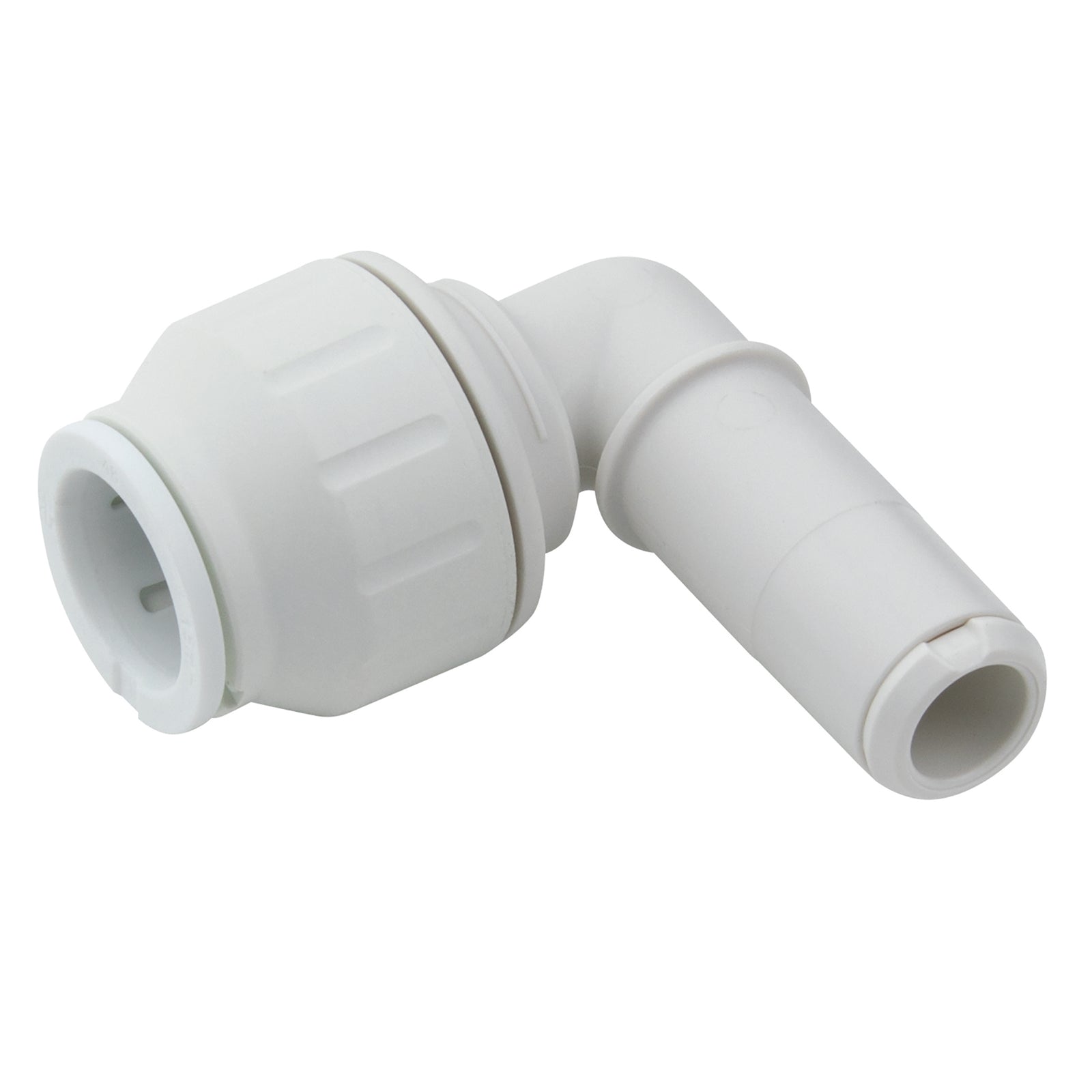 John Guest Speedfit PKM222222W - 22mm OD Tube X 22mm OD Stem Elbow