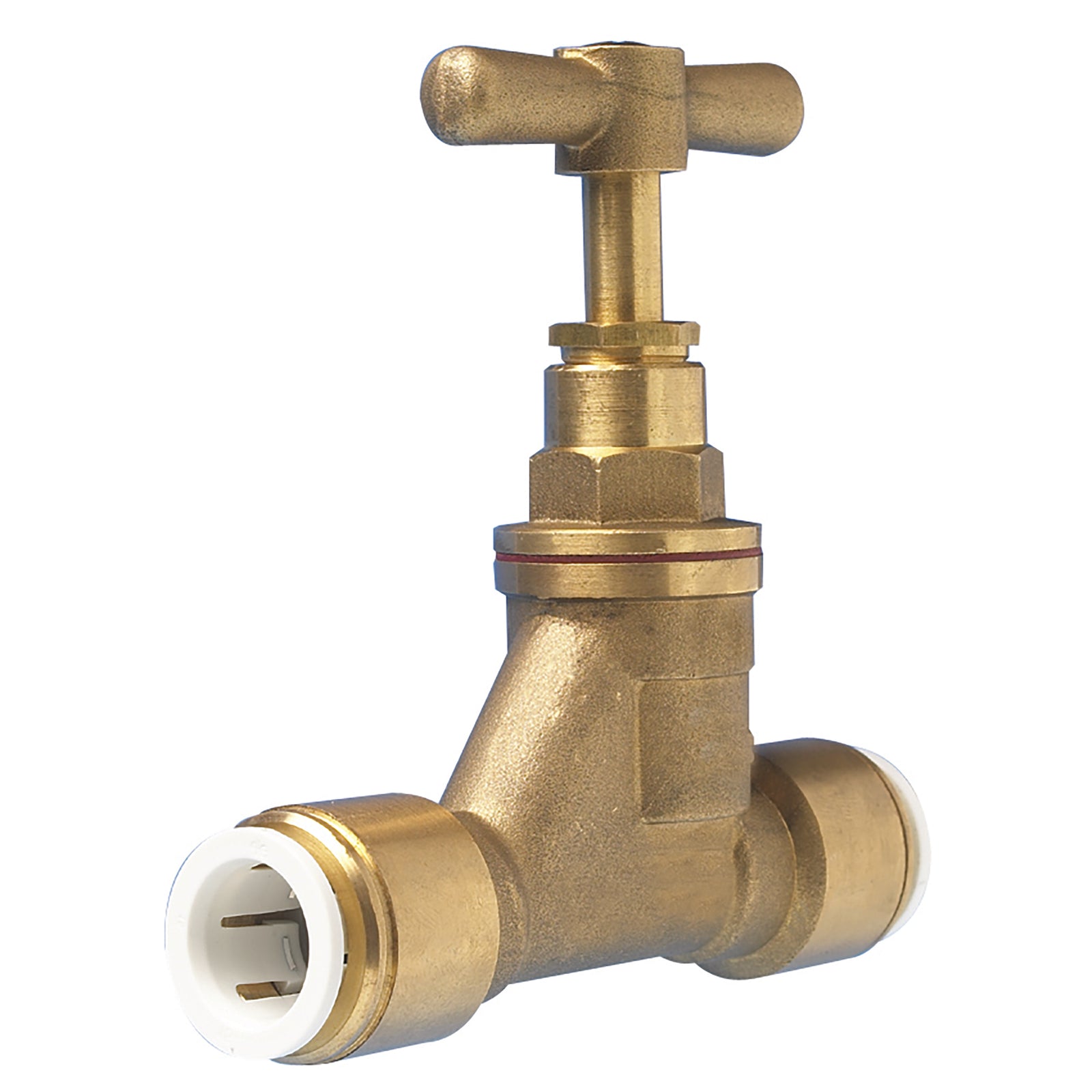 John Guest Speedfit 15BSC - 15mm Brass Stop Valve