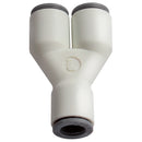 Parker Legris LE-6340 60 00W 60 00W 3/8" OD Equal Y Connector
