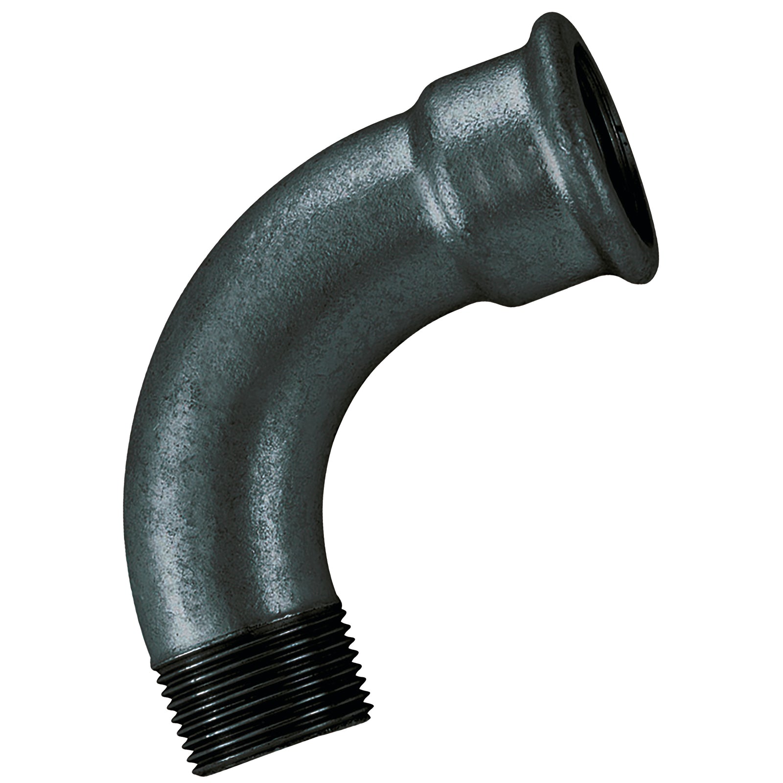 FT Pro MI1-112N - 1.1/2"BSPT/BSP Male/Fem 90 Bend Black