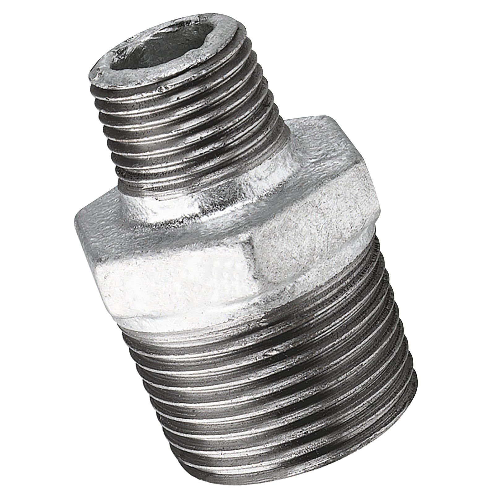 FT Pro MI245-112-12 - 1.1/2"X1/2" BSPT Male Hex Nipple Galvanised