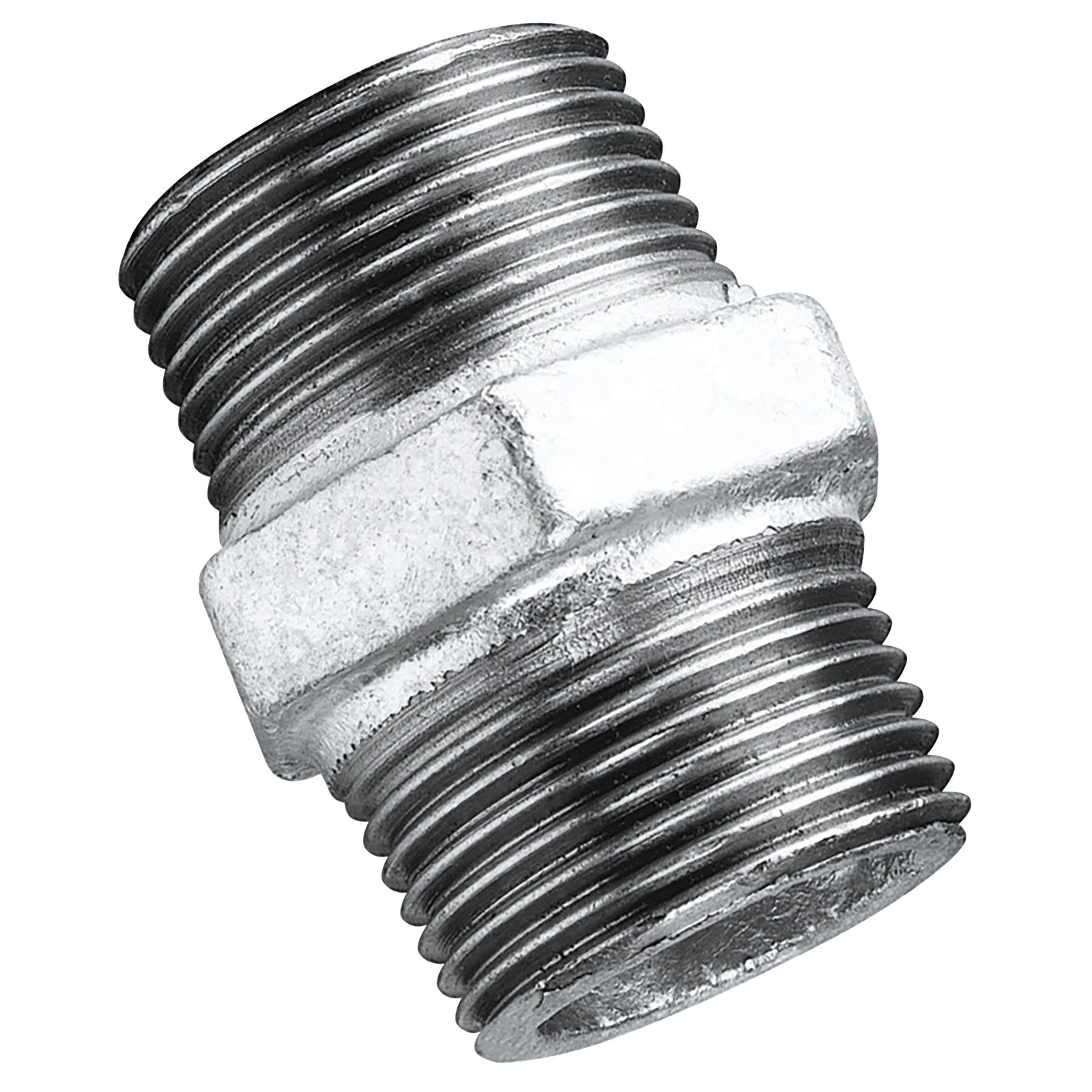 FT Pro MI280-12 - 1/2" BSPT Equal Male Hex Nipple Galvanised