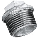 FT Pro MI290-38 - 3/8" BSPT Beaded Hollow Plug Galvanised