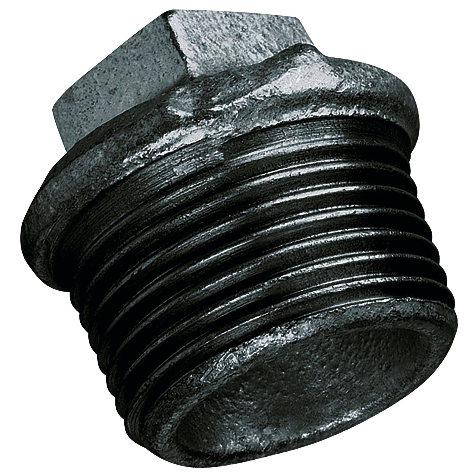 FT Pro MI290-112N - 1.1/2"BSPT Beaded Hollow Plug Black