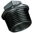 FT Pro MI290-2N - 2" BSPT Beaded Hollow Plug Black
