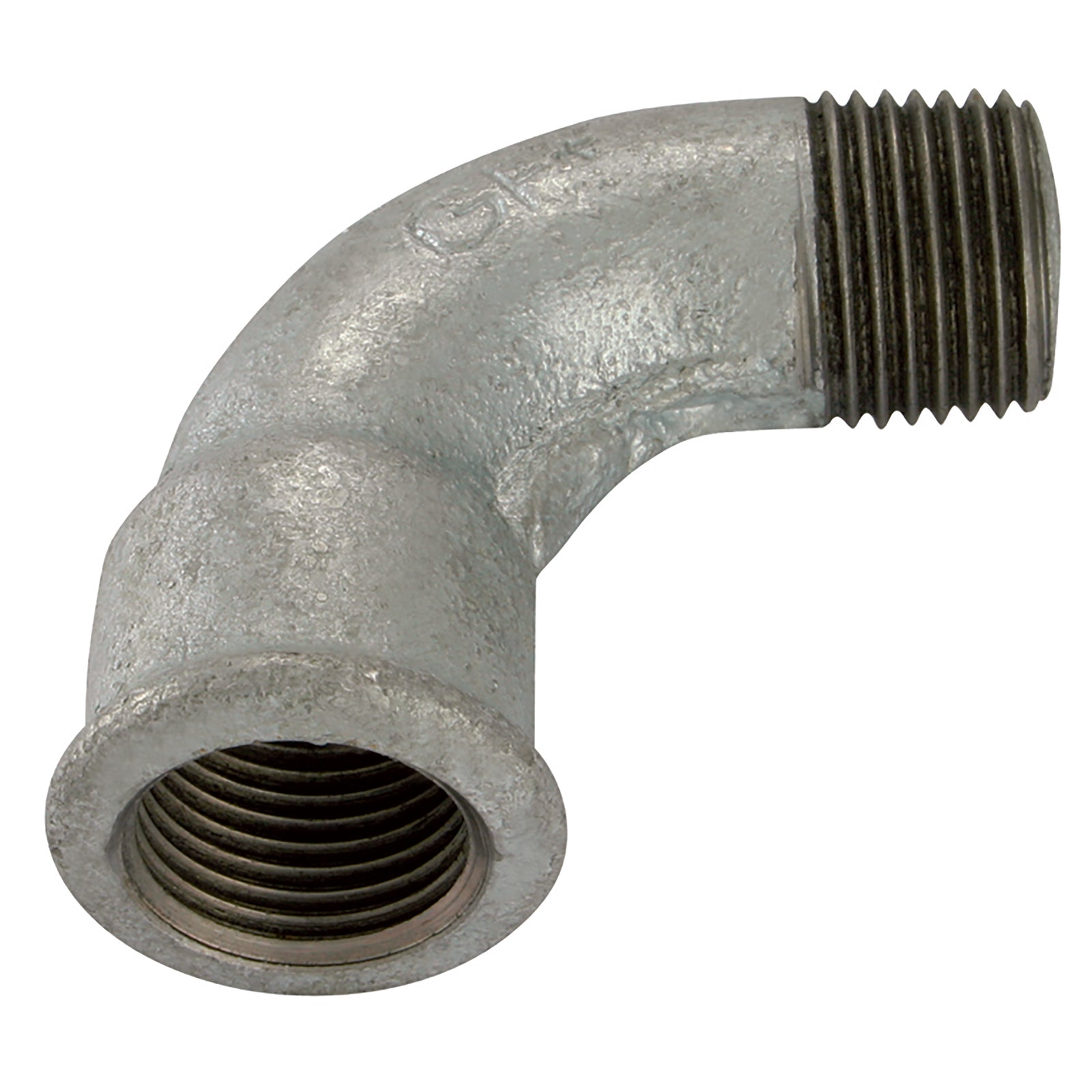 GF GF1A-4 - 4" BSP/T Male/F Short Bend Galvanised 1Ag