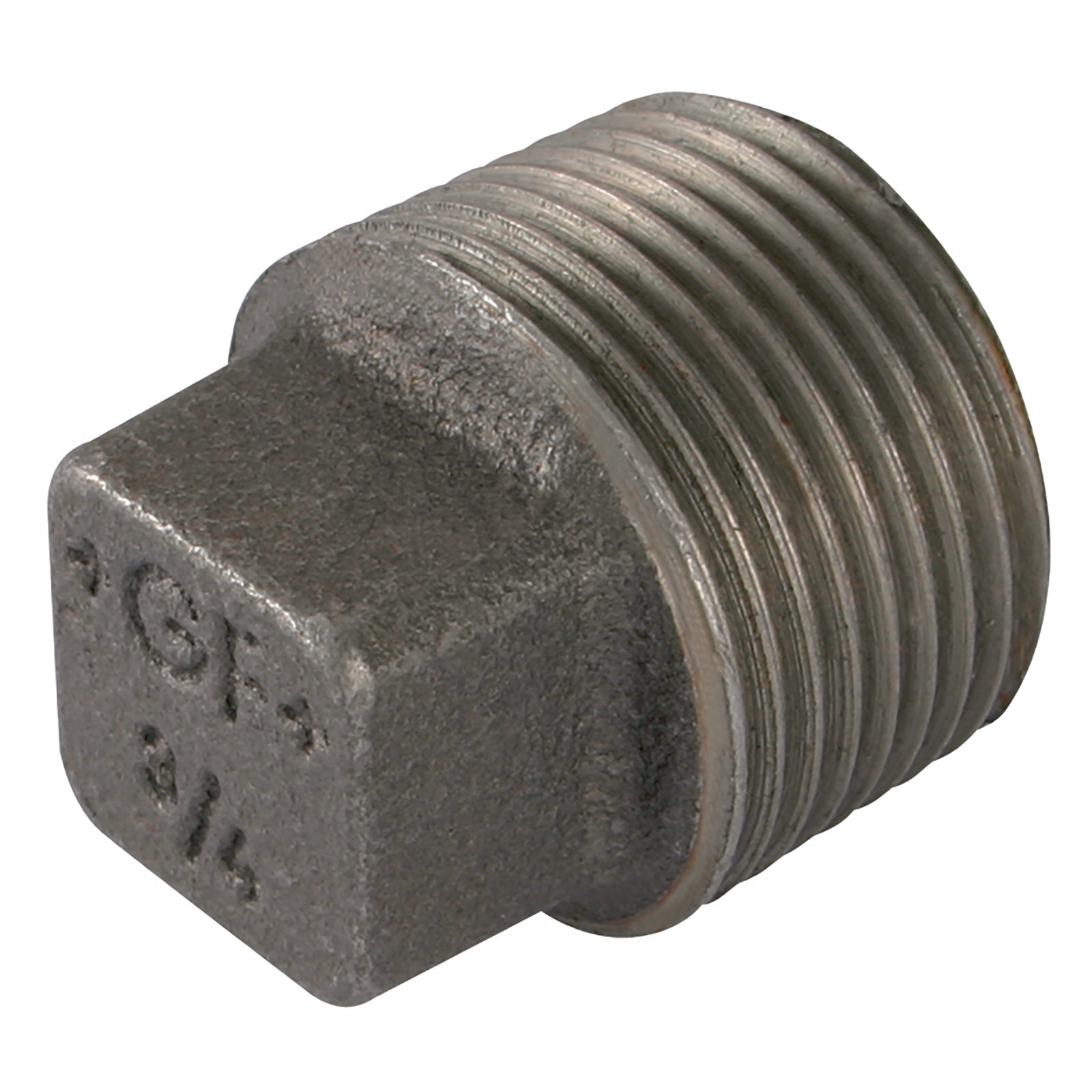 GF GF291S-18N - 1/8" BSPT Male Solid Plug Black 291S