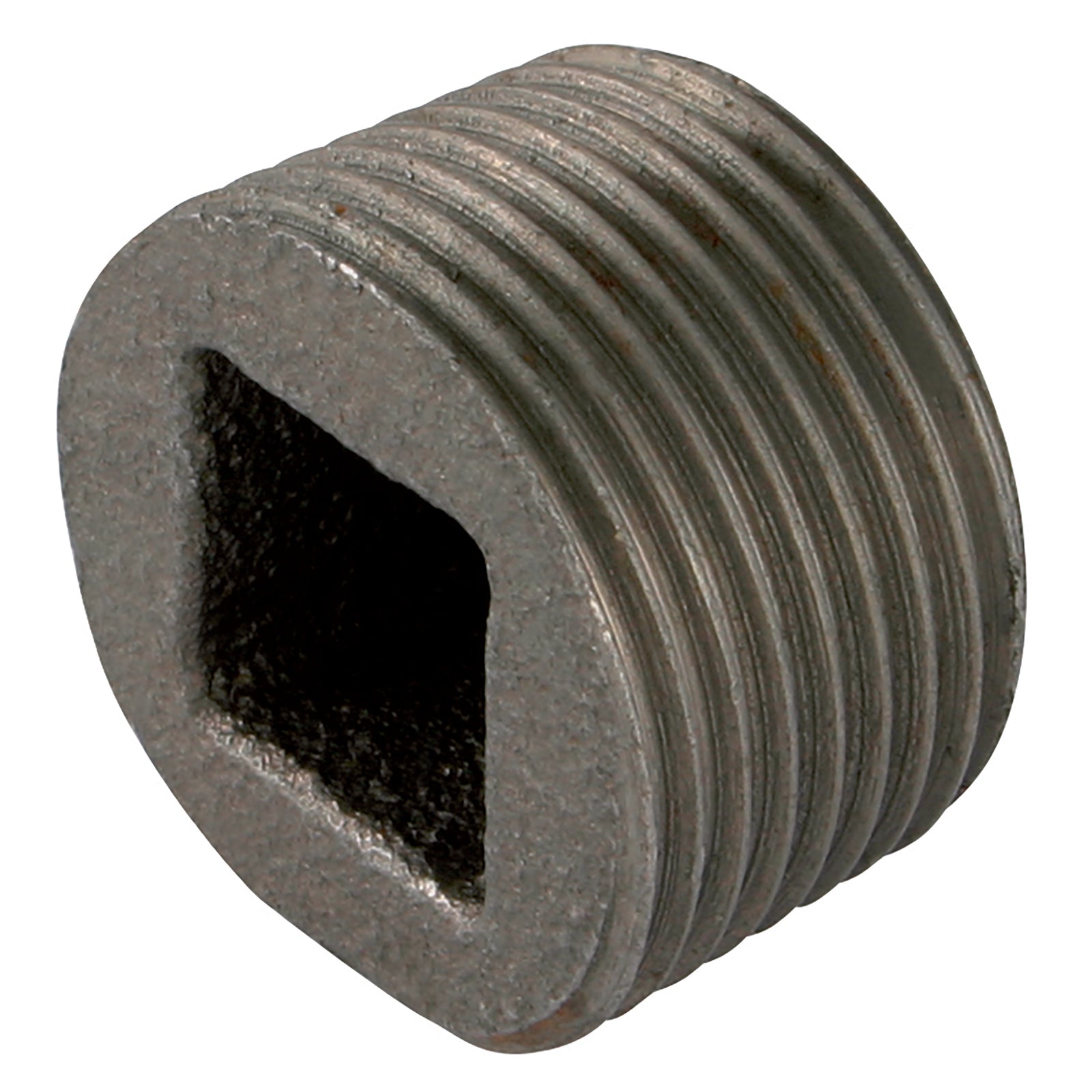 GF GF596-114N - 1.1/4"BSPP Recessed Plug Black 596