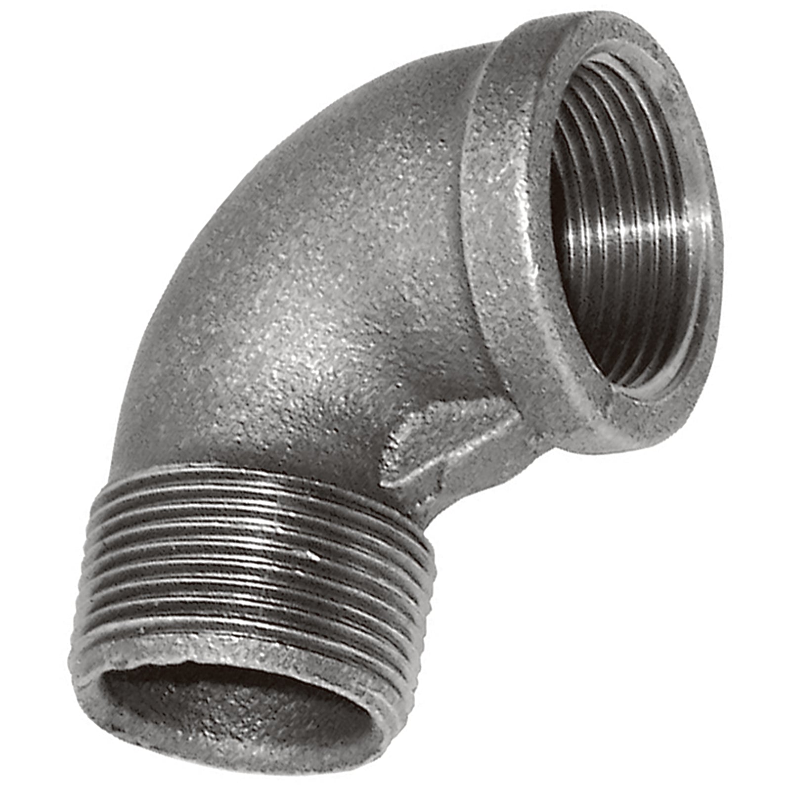 Crane C152-34-12 - 3/4"X1/2" BSPT M/Fem Elbow Fig152 Galvanised
