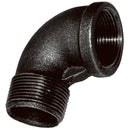 Crane C152-18N - 1/8" BSPT M/Fem Elbow Fig152 Black