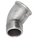 Crane C156-34 - 3/4" BSPT M/F 45° Elbow Fig156 Galvanised