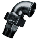 Crane C262-12N - 1/2" BSPT M/F 90 Union Fig262 Black