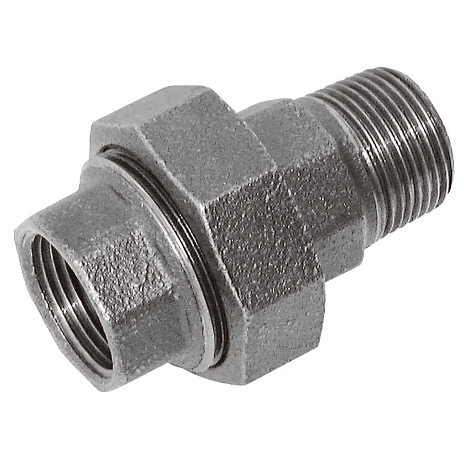 Crane C272-112 - 1.1/2"BSPT M/Fem Union Fig272 Galvanised