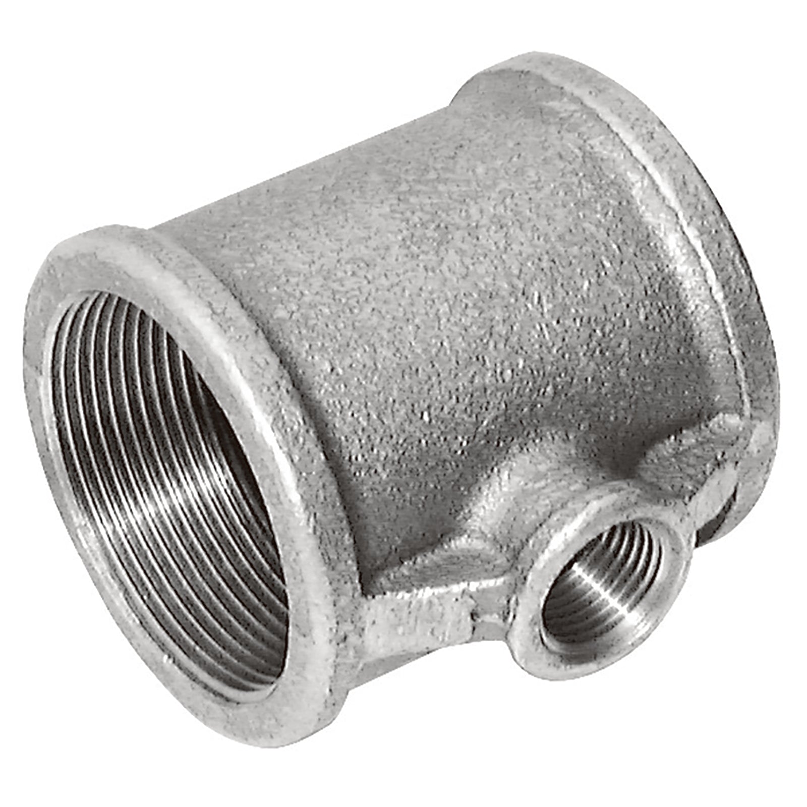 Crane C161-1-34 - 1"X3/4"X1" Galvanised.Red.Branch Tee