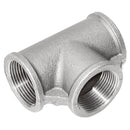 Crane C161-12 - 1/2" Galvanised. Female Equal Tee BSPT