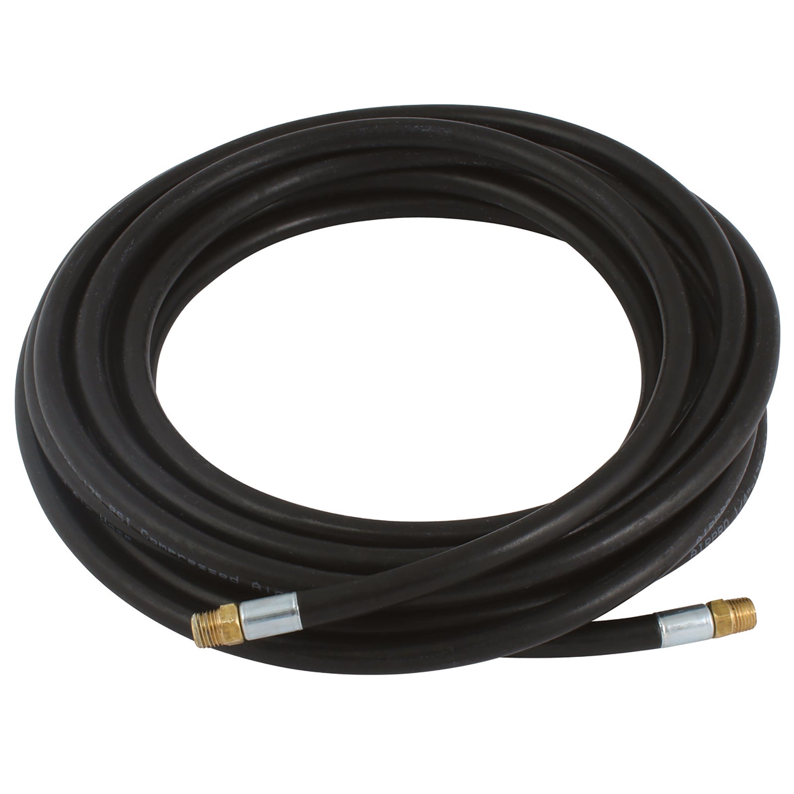 FT Pro RUB38-50 - 3/8"ID X 50' Hose C/W 1/4" BSPT Male End