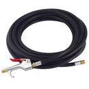 FT Pro RUB38-50BG718 - 3/8"ID X 50' Hose C/W Bg718 + 1/4" BSPT