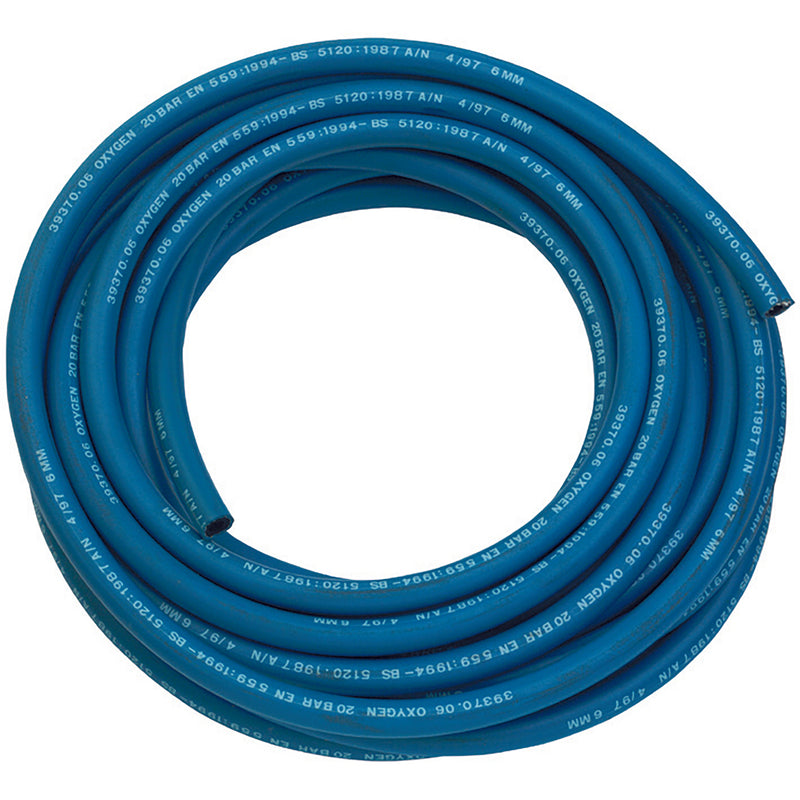 5/16" BLUE OXYGEN GAS WELDING HOSE 25M; GWH-5/16-25B product image by Jaymac