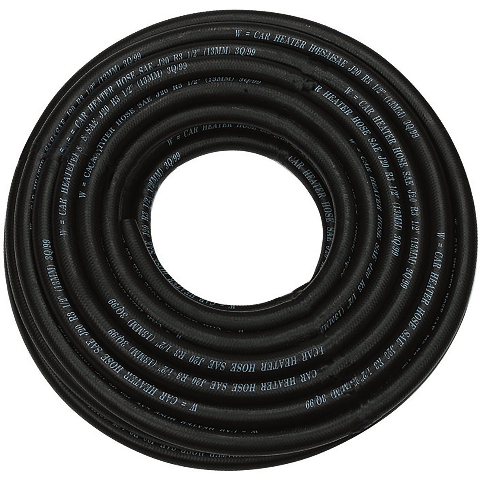 FT Pro 2020-9284 - 1/2" ID Heater Rubber Hose 20M Saej20R3