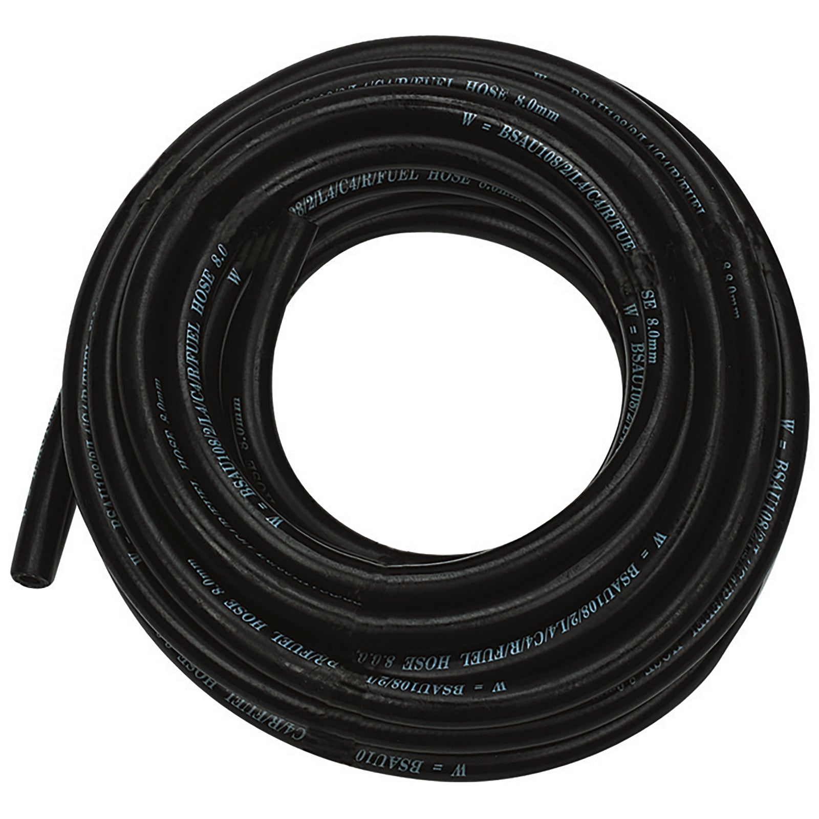 FT Pro 2020-9326 - 1/4" ID Petrol Rubber Hose 10M Bsau108/2