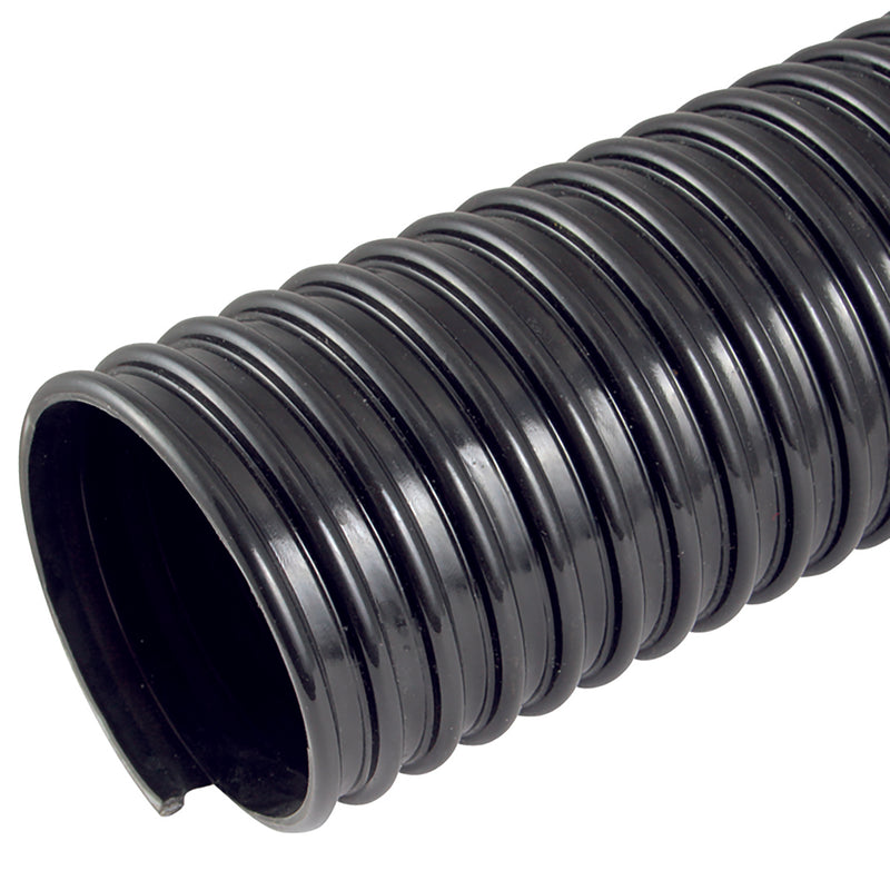 76MM ID MD SMOOTH BLACK PVC DUCTING; URU-76-10 product image by Jaymac